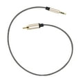 thumbnail image 3 of TISHITA Audio Cable 3.5mm to Male RCA Adapter Nylon Braided for Tablet Speaker 2m, 3 of 8