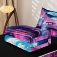 thumbnail image 5 of Homewish Speed Sports Car Zipper Full Size Comforter Sets with Fitted Sheet and 2 Pillowcases For Kids Boys Girls,Racing Car Zipper Bedding Set,Black Reversible,4 Pieces, 5 of 7