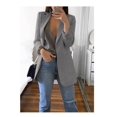 thumbnail image 1 of Traje informal de moda europea y americana, cárdigan ajustado con cuello tipo Polo, abrigo de mujer con temperamento, primavera y otoño 2024, 1 of 5