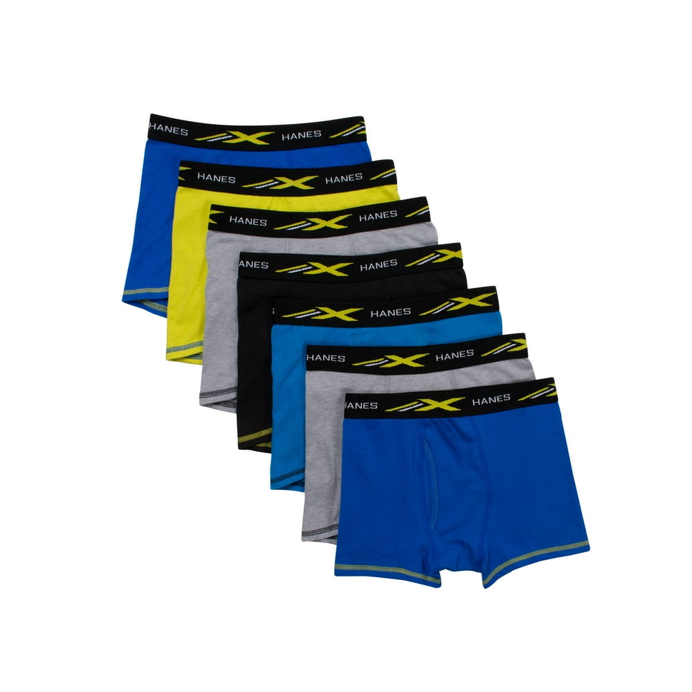 Hanes Hanes Boys Underwear, 5 + 2 Bonus Pack Tagless XTemp