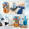 thumbnail image 6 of WaaHome Happy Fathers Day Pop Up Card - 3D Happy Fathers Day Pop Up Flower Bouquet Gift Card with Envelope, for Dad Husband Papa Grandpa from Son Daughter Wife, 6 of 9