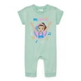 thumbnail image 2 of Ms. Rachel Baby Boys or Girls Graphic Washed Romper, Sizes 0/3M-24M, 2 of 10