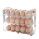 thumbnail image 1 of Organizador de huevos abatible para puerta lateral de refrigerador M Transparente, 1 of 9