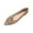 Brown, variant on Wensltd Women's Flats Fashion Casual Mesh Breathable Pointed Toe Shallow Mouth Ballet Shoes