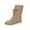 Beige, variant on Snow Boots for Women,Lace-Up Winter Boots Mid-Calf,Fluff Boots with Fleece,and Fur-Lined Casual Boots