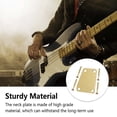thumbnail image 1 of Langgg Electric Guitar Neck Plate Solid Color Modified Components Replace Component Guitars Board Music Instrument Accessory Golden 5Set, 1 of 6