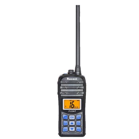 Radio Marino Portátil VHF RS-35M Novedad, Transceptor Marino Recargable con Impermeabilidad IPX7, 156.000-161.450 MHz