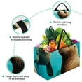 thumbnail image 3 of Sea Lion Large-capacity Foldable Reusable Shopping Bag: Oxford Cloth, Storage Bins, Collapsible Bucket, Storage Bin, 3 of 7