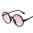 thumbnail image 1 of Opperiaya Lunettes de Soleil pour Enfants avec Lettres Rondes Imprimées Transparentes Résistantes à l'Usure, 1 of 1