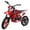 Red, variant on Jnismy 49cc Kids Dirt Bicycle, 4-Stroke Gas Powered off Road Motorcycle Children Pocket Motorbike with Disc Brakes (Red)
