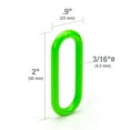 thumbnail image 4 of Steelman 100-Foot Hi-Viz Green Plastic Safety Chain 61075, 4 of 7