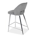 thumbnail image 5 of Topline Home Furnishings Dark Grey Counter Height Chair, 5 of 5