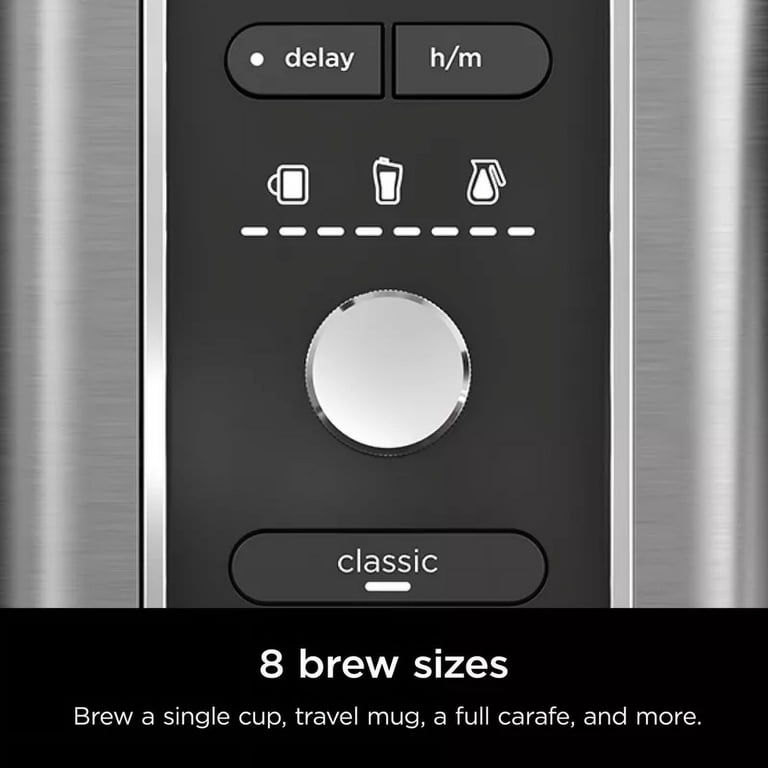 Ninja Hot & Iced XL Coffee Maker, Rapid Cold Brew, 8 Brew Sizes