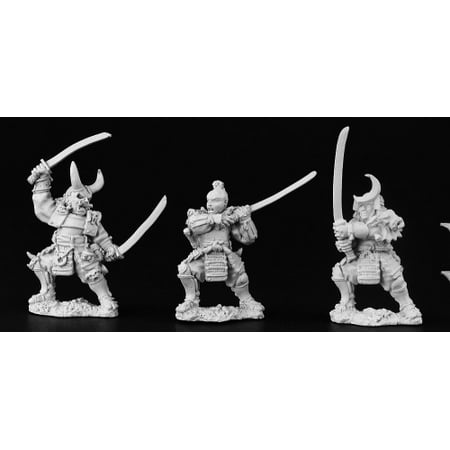 Reaper Miniatures DHL Classics: Samurai #03460 Dark Heaven Unpainted