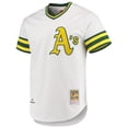 thumbnail image 2 of Men's Mitchell & Ness Reggie Jackson White Athletics 1972 Cooperstown Collection Authentic Jersey, 2 of 3