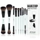 thumbnail image 1 of Set de brochas de maquillaje Jessup T500, 10 unidades, con contorno de base, 1 of 8