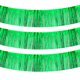 thumbnail image 1 of Guirnalda de flecos de foil de 10 pies, paquete de 3, cortina de fondo colgante para bodas y cumpleaños, verde, 1 of 7