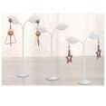 thumbnail image 2 of tredstone 3x Iron T Bar Earring Necklace Jewelry Display Stand Rack White-Leave, 2 of 9