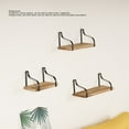 thumbnail image 4 of Floating Shelf, Strong Bearing Wall Mounted Rustic Wood Shelves  For Office, 4 of 8