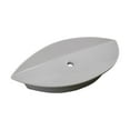 thumbnail image 4 of Renovators Supply Blink 31 3/4" Oval Countertop Vessel Bathroom Sink White Heavy Duty Perfect for Large Vanity Top, 4 of 7