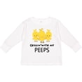thumbnail image 3 of Inktastic Chillin' With my Peeps Boys or Girls Long Sleeve Toddler T-Shirt, 3 of 5