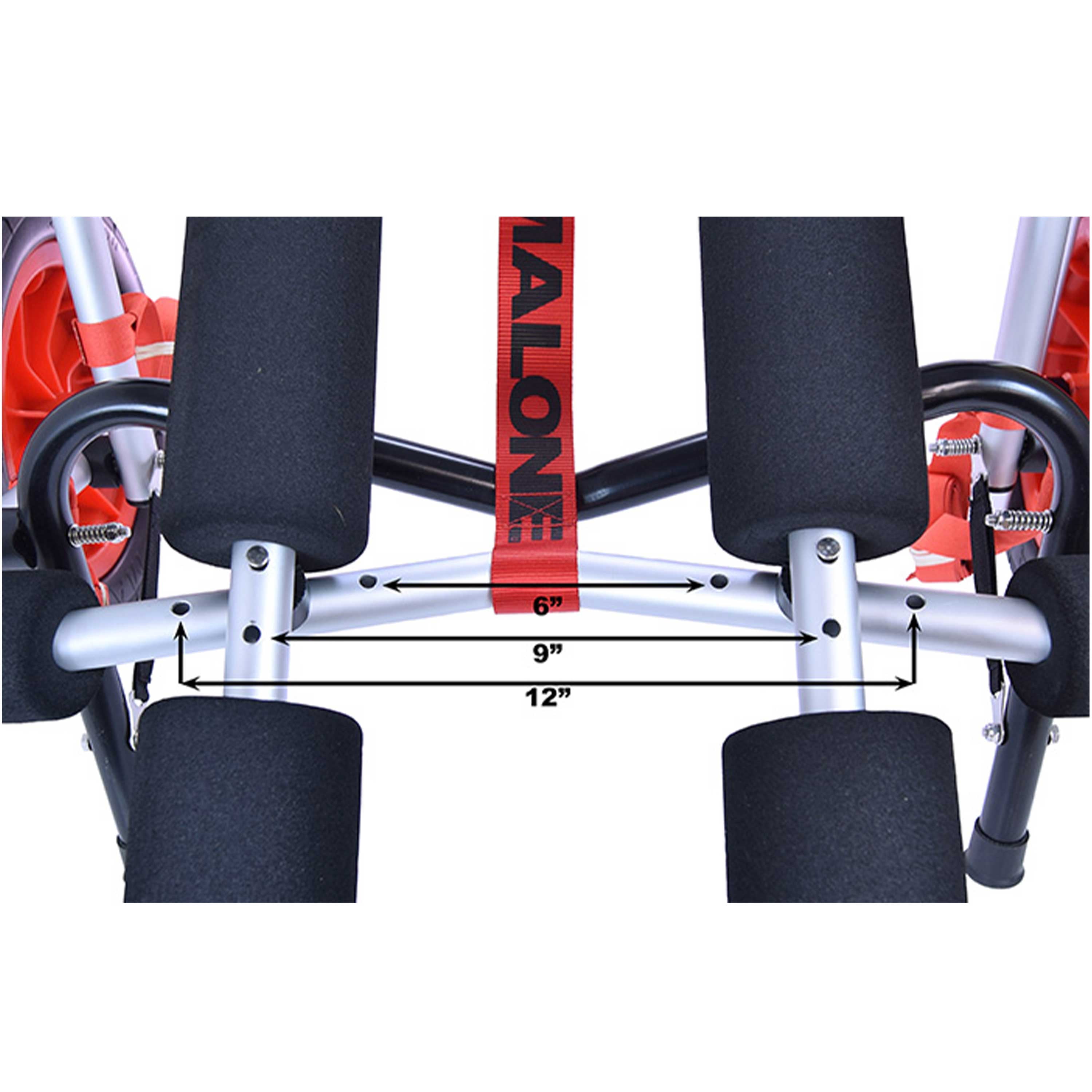WideTrak ATB Large Kayak/Canoe Balloon Wheels Bunk Cart