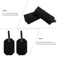 thumbnail image 2 of ROSENICE 2Pcs Black Rectangular Tool Zipper Bags for Men and Women Maintenance, 2 of 8