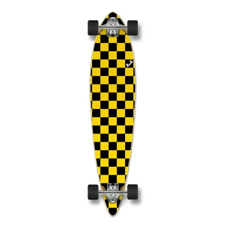 Yocaher Pintail Longboard Complete Checker Yellow price history on PriceWatchPro