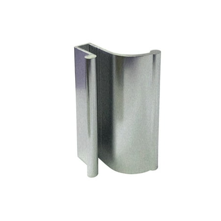 

Gordon Glass® Brushed Nickel Tub Enclosure and Sliding Shower Door Pull Handle for 5/32 and 3/16 Glass