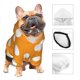thumbnail image 3 of Balery Orange And White Polka Dot Sudadera con Capucha para Perros Pequeños – Ropa para Mascotas, Disfraz para Perros y Gatos, Ideal para Fiestas y Cosplay-X-Large, 3 of 7