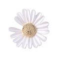 thumbnail image 1 of Scarf Button Large Chrysanthemum Alloy Silk Scarf Buckle Anti-Slip Women Scarf Buckle Outfit Accessory, 1 of 8