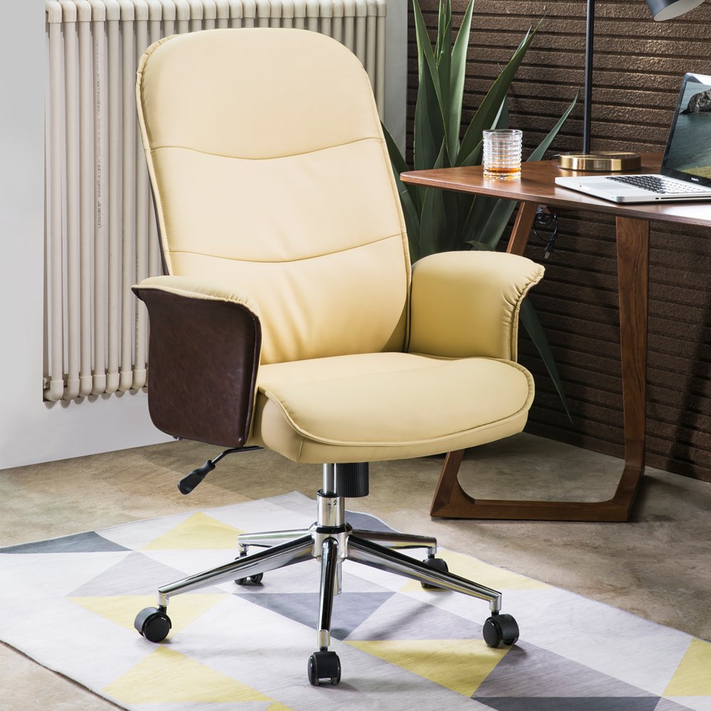 Ovios Ergonomic Office Chair, Adjustable Swivel Desk
