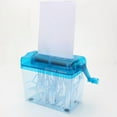 thumbnail image 4 of Thinsony Déchiqueteuse Manuelle Facile à Installer, Portable et Efficace, Bleu, 1 Unité, 4 of 6