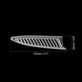 thumbnail image 2 of Uxcell PP Knife Sheath Cover Sleeves Edge Guard for 4" Ceramic Knife, White 5 Pack, 2 of 6