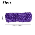 thumbnail image 2 of Diademas elásticas de crochet de colores, accesorios para el cabello, bandas elásticas para el cabello de 1,5 pulgadas de ancho, lazos para la cabeza y accesorios florales hechos a mano, 2 of 5
