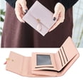 thumbnail image 1 of Cartera de Cuero PU ANGGREK Monedero Compacto Para Tarjetas de Crédito, 1 of 8