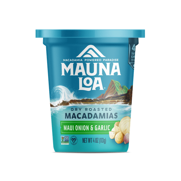 Mauna Loa Maui Onion and Garlic Macadamia Nuts, 4 oz