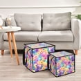 thumbnail image 7 of Collapsible Storage Basket Laundry Hamper Portable Organizer Bin For Home Storage Easter Pattern, 7 of 7