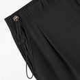 thumbnail image 5 of Hinvhai Women's Cotton Maternity Pants, High Waisted Lounge Pregnancy Pants Over the Belly Trousers Black XXL(XXL), 5 of 5