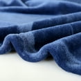 thumbnail image 4 of Reafort Ultra Soft Flannel Fleece All Season 350GSM Lightweight Living Room/Bedroom Warm Blanket(Blue, Throw 50"X60"), 4 of 4