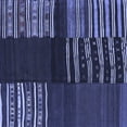 thumbnail image 1 of Ahgly Company Indoor Square Southwestern Blue Country Area Rugs, 7' Square, 1 of 4