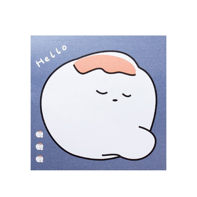 CAROOTU Self Sticky Notes Colorful Creatives Tearable Self-Stick Pad Notes for Office School Home New
