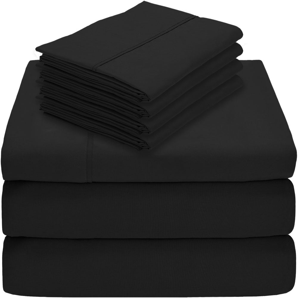 Split at The top 28″inches Burgundy Solid Cal.King Size Split Head Sheets Set