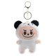 thumbnail image 3 of Llavero Peluche Lindo Dibujos Animados Animal Coche () Blanco, 3 of 4