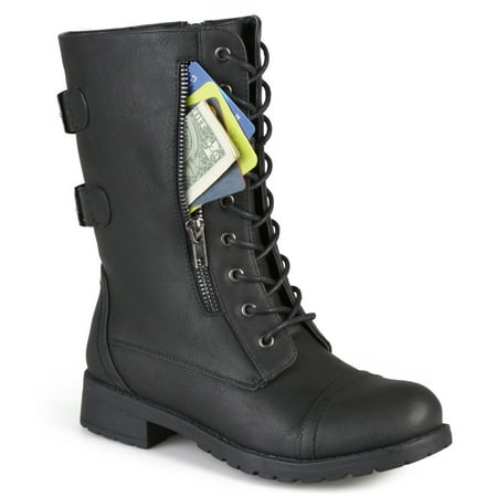Women's Tasseled Round Toe Boots