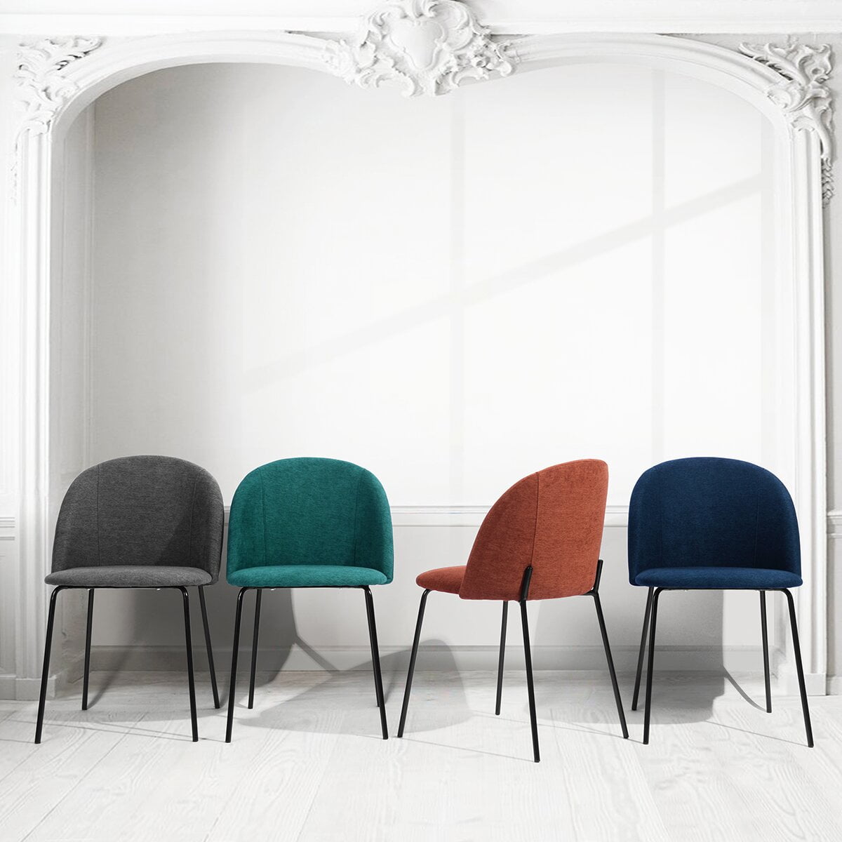 Cloyd Upholstered Side Chair Walmart