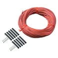 thumbnail image 4 of 10-100 Meters Infrared Warm Floor Cable 12K 33Ohm/M Electric Carbon Heating Wire Coil Fiber Wire Floor Heating Cable, 4 of 9