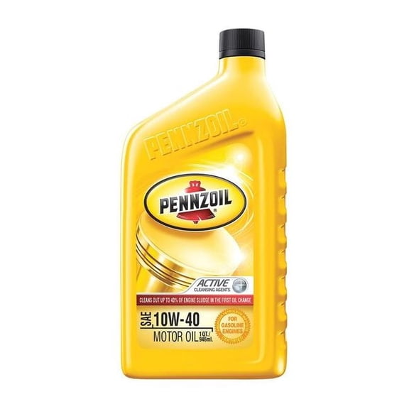 Pennzoil 10W-40 Motor Oil, 1 Quart