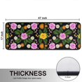 thumbnail image 5 of Kitchen Rugs Sets Of 2,Pioneer Flower Floral Print Pattern Anti Fatigue Kitchen Mat Rugs Non Slip Washable,Decorative Kitchen Floor Mats for Kitchen,Sink,Laundry,17X47 Inch, 5 of 5