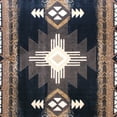 thumbnail image 6 of BizChair South West Native Area Rug Runner Design C318 Black (2 Feet X 7 Feet), 6 of 6